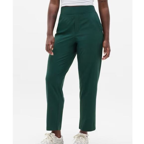 ATHLETA Women's PLUS Size 16 NWT Brooklyn Lined Pant Noble Blue Athletic Jogger - Picture 6 of 16